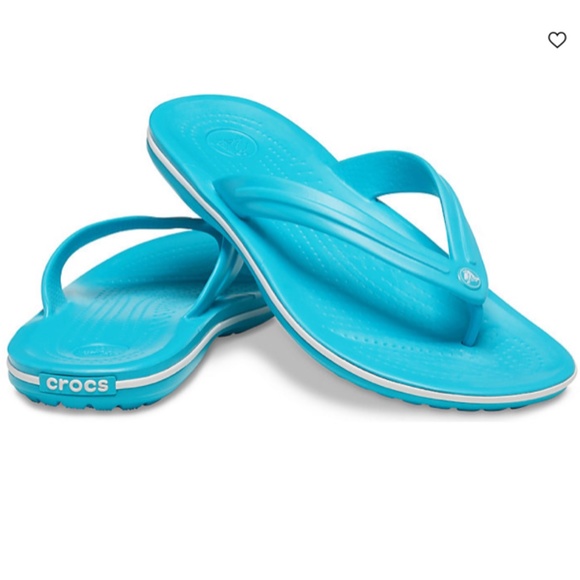 CROCS | Shoes | Crocs Womens Size 8 Aqua Blue Summer Sandals | Poshmark